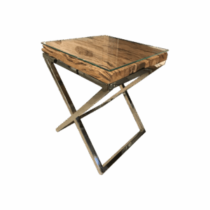 Bed Side Table 5" Brown Colour