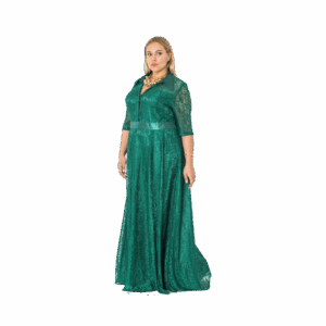 Green Long Women Dress